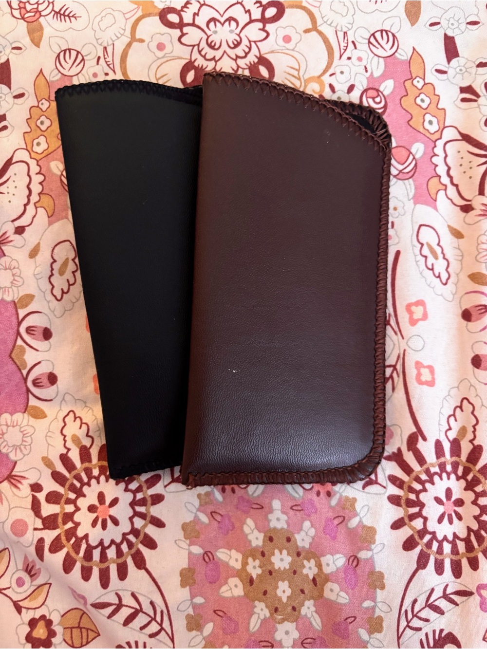 Eyeglass Cases in Black and Brown